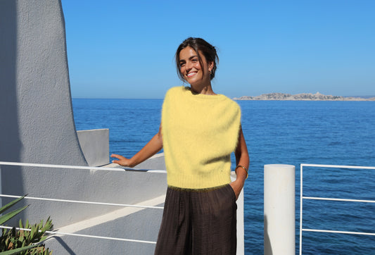 Pull Pearl en Angora - 15 coloris.