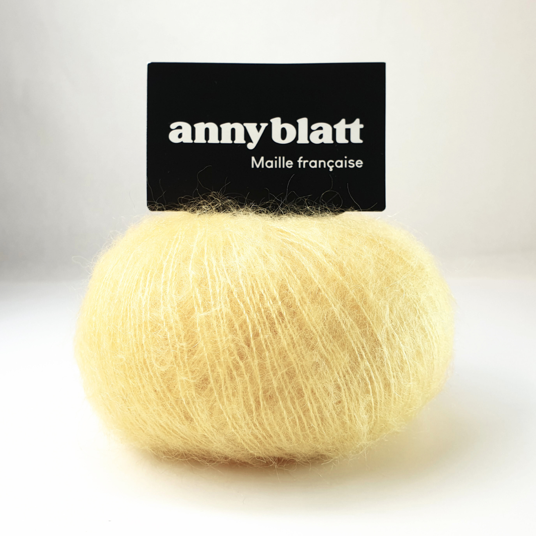 Pelote Honey moon - Super Kid Mohair et Soie.