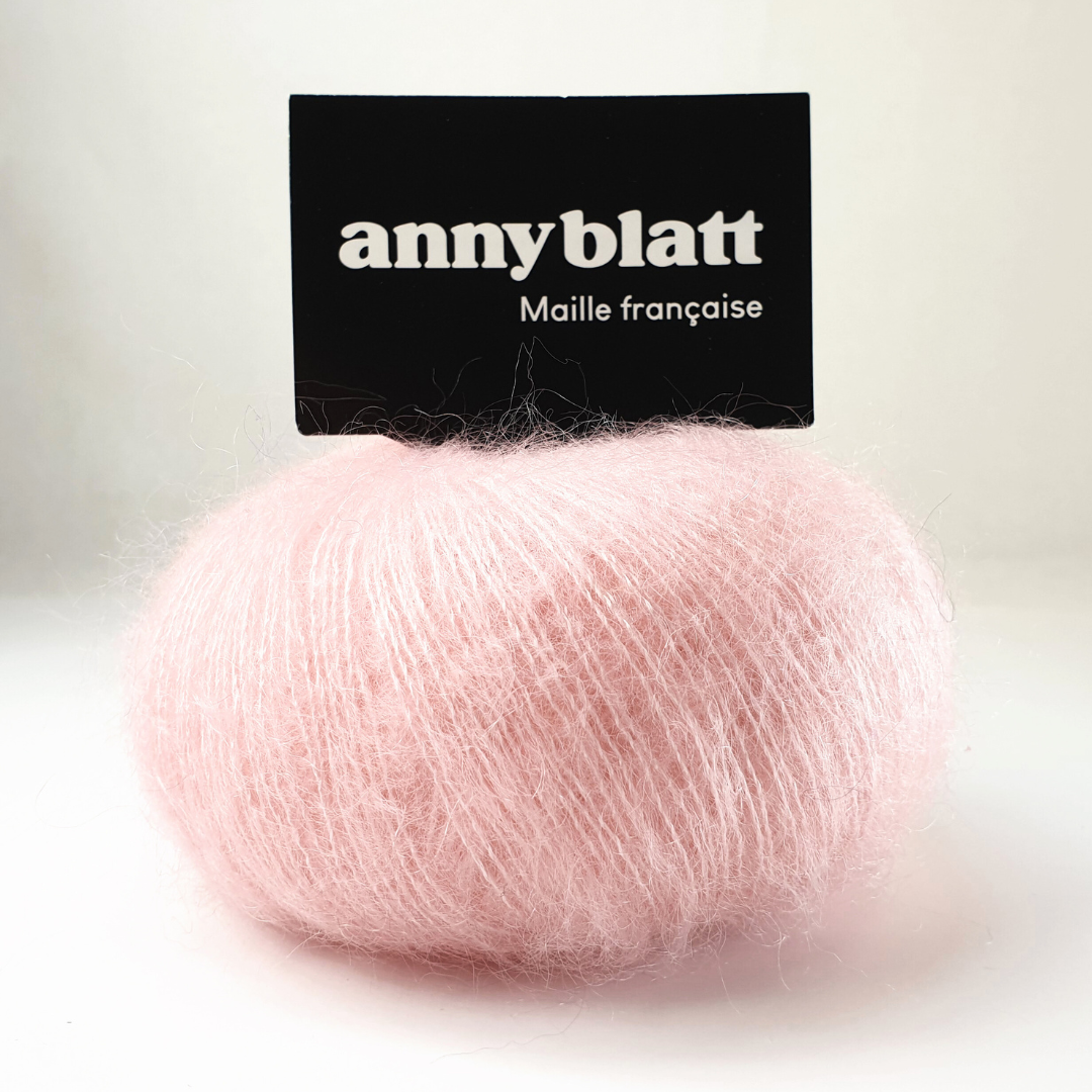 Pelote Honey moon - Super Kid Mohair et Soie.