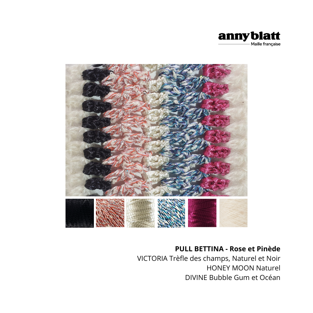 Pull Bettina au crochet.