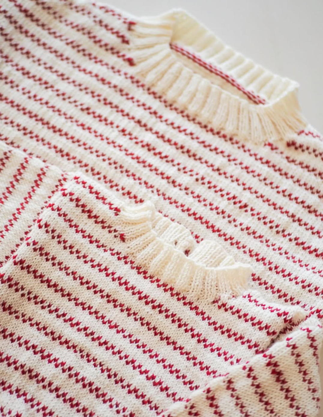 Pull Frances bébé à tricoter.