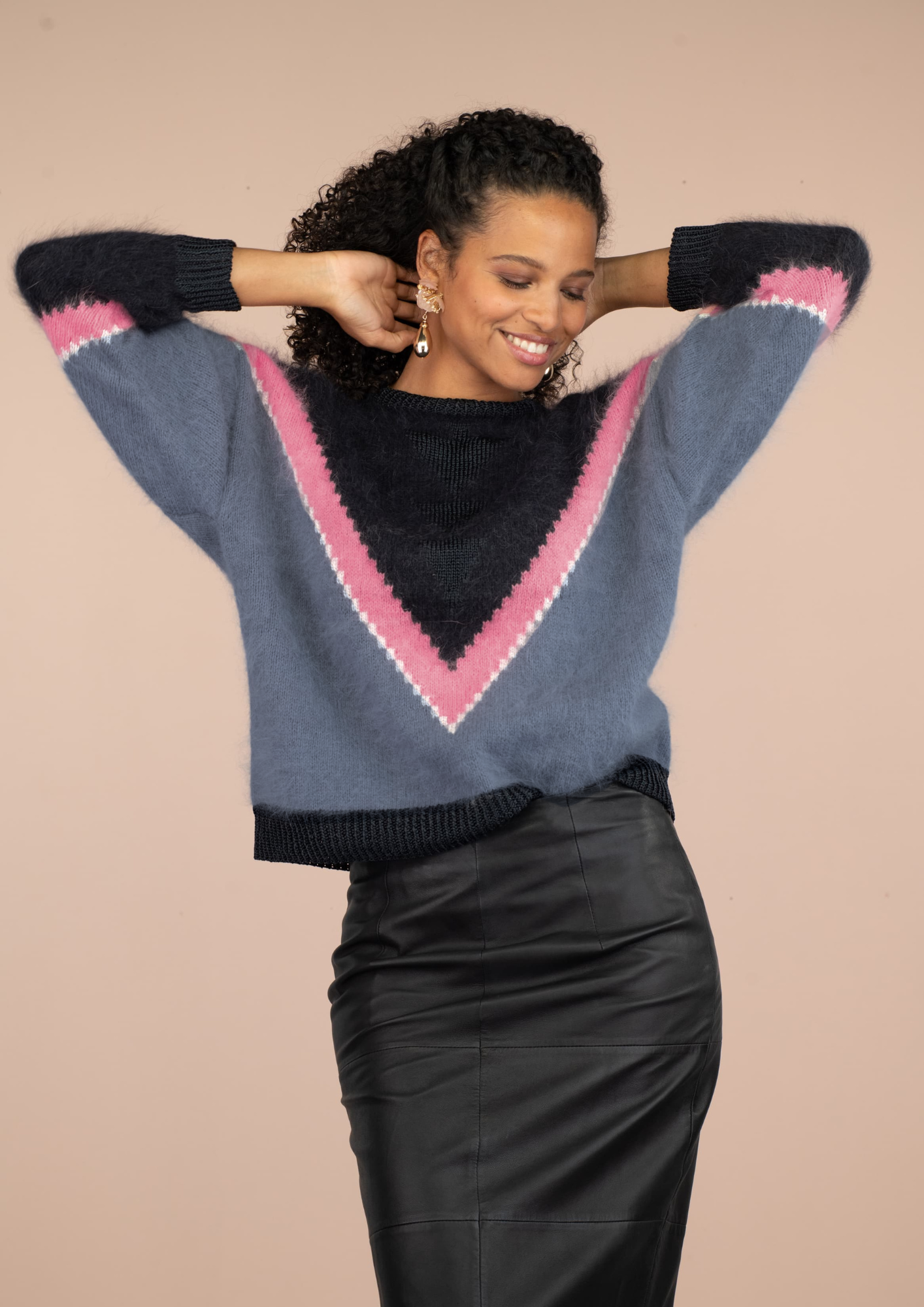 Pull Maud à tricoter.