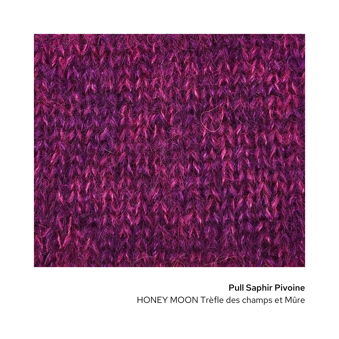 Pull Saphir à tricoter