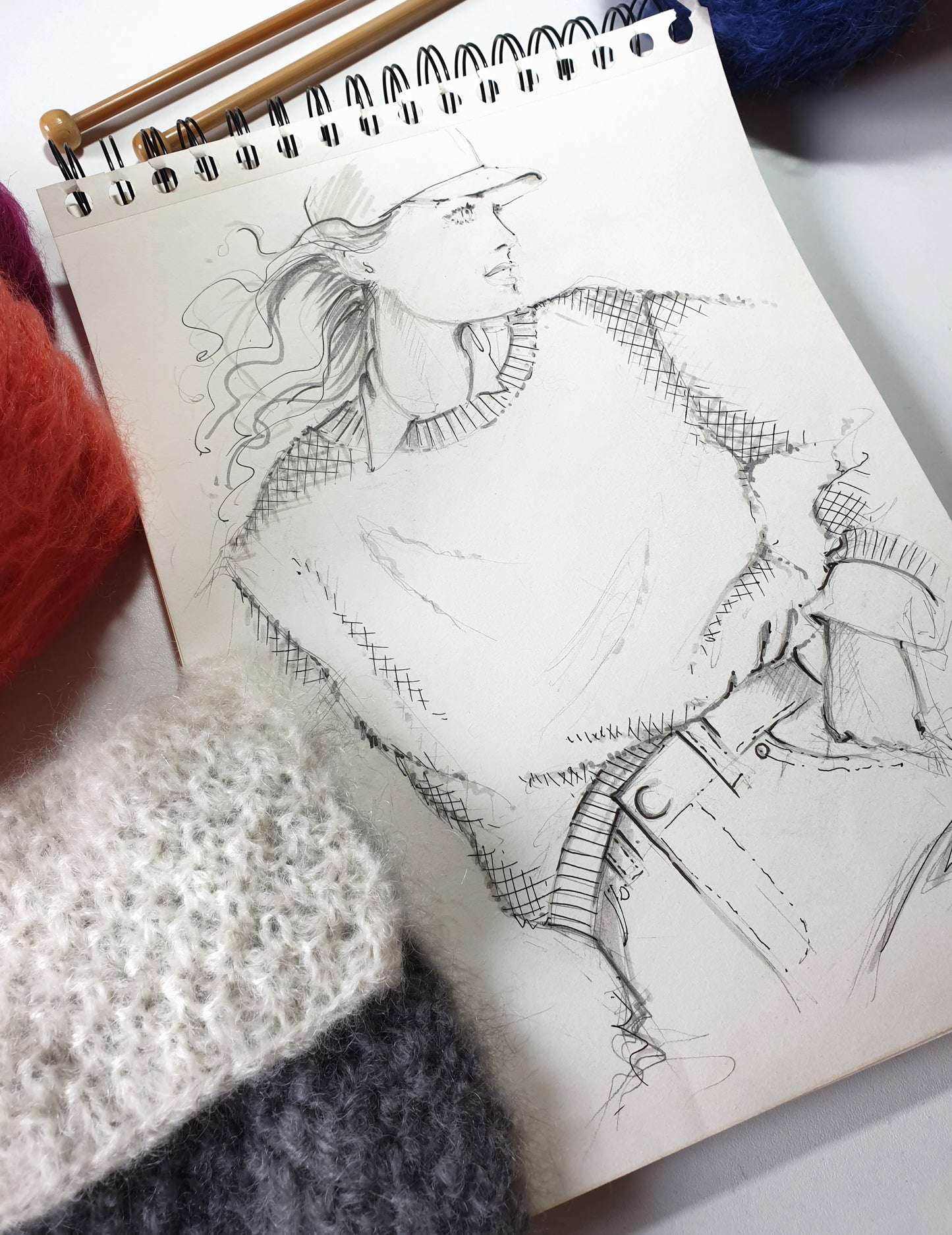 Pull Luna à tricoter.