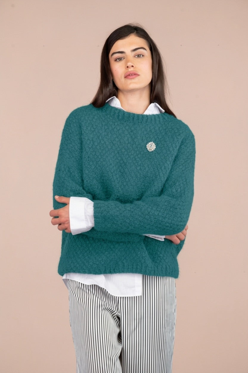 Pull Luna à tricoter.