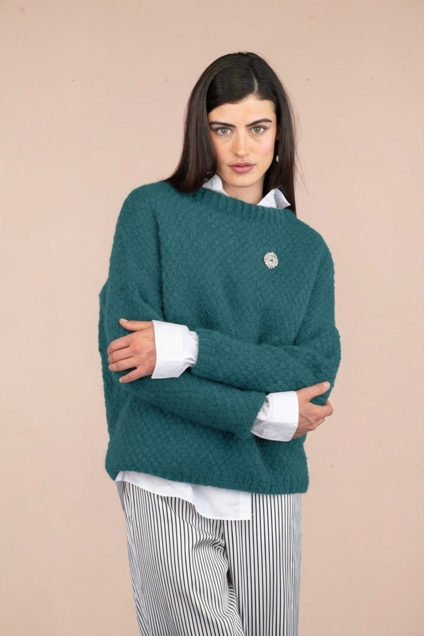 Pull Luna à tricoter.