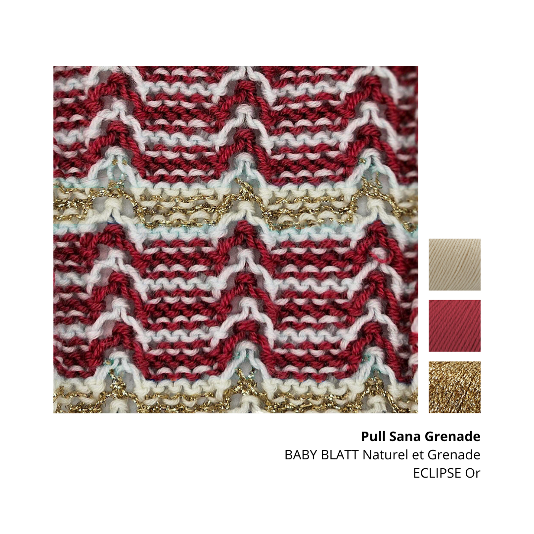 Pull Sana à tricoter