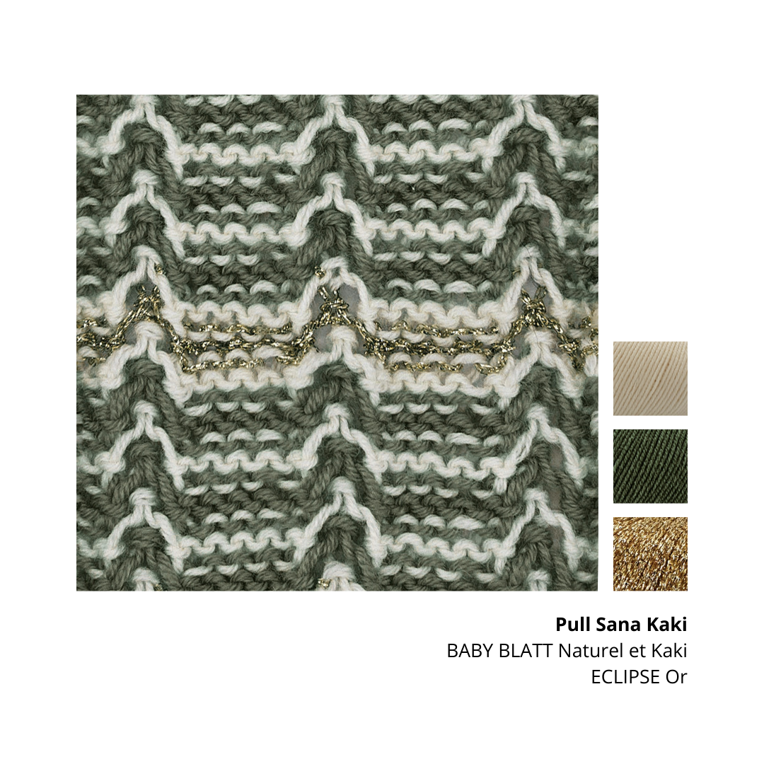 Pull Sana à tricoter