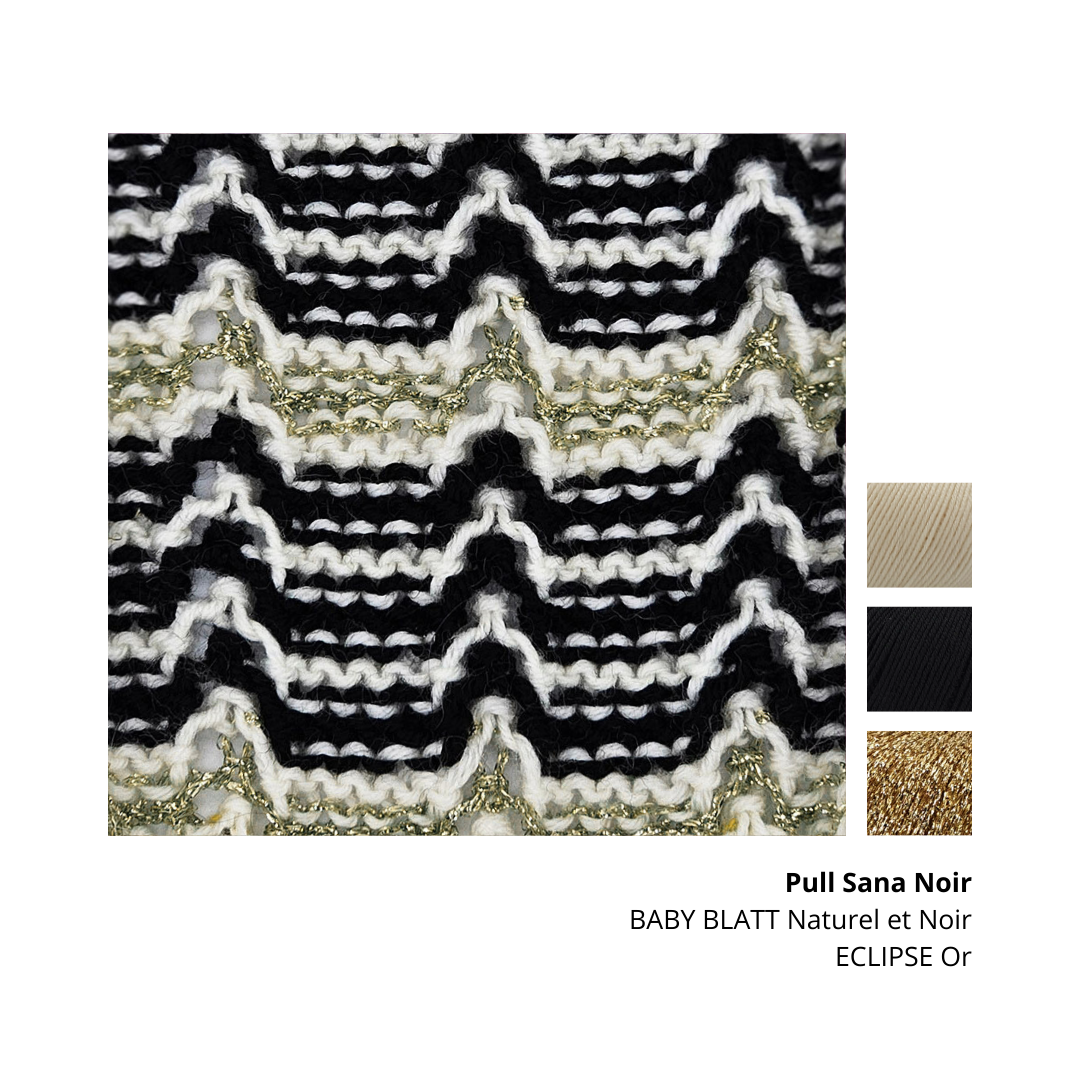 Pull Sana à tricoter