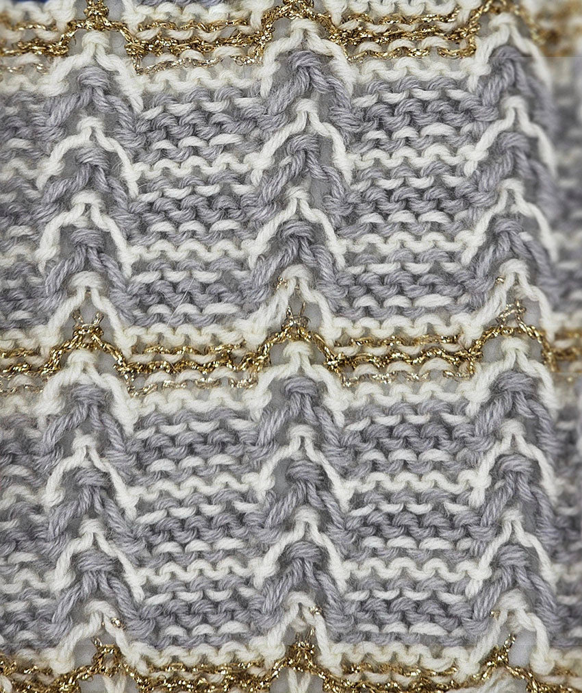 Mitaines Asana à tricoter.