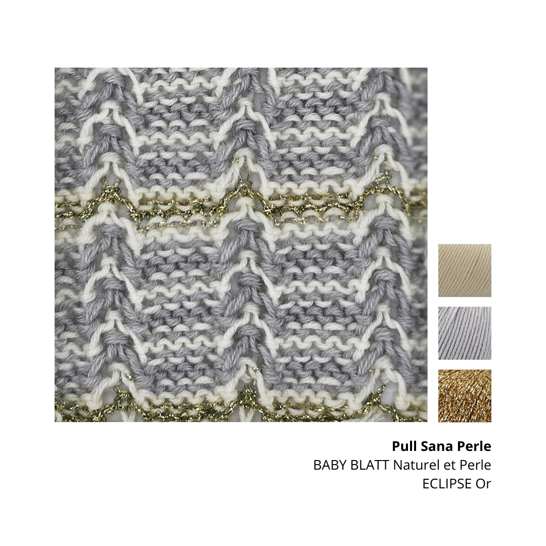 Pull Sana à tricoter