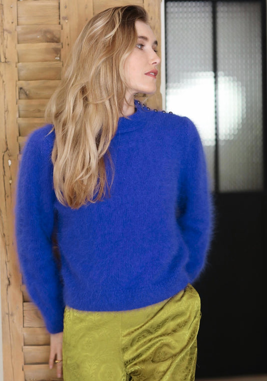 Pull Vivienne à tricoter.