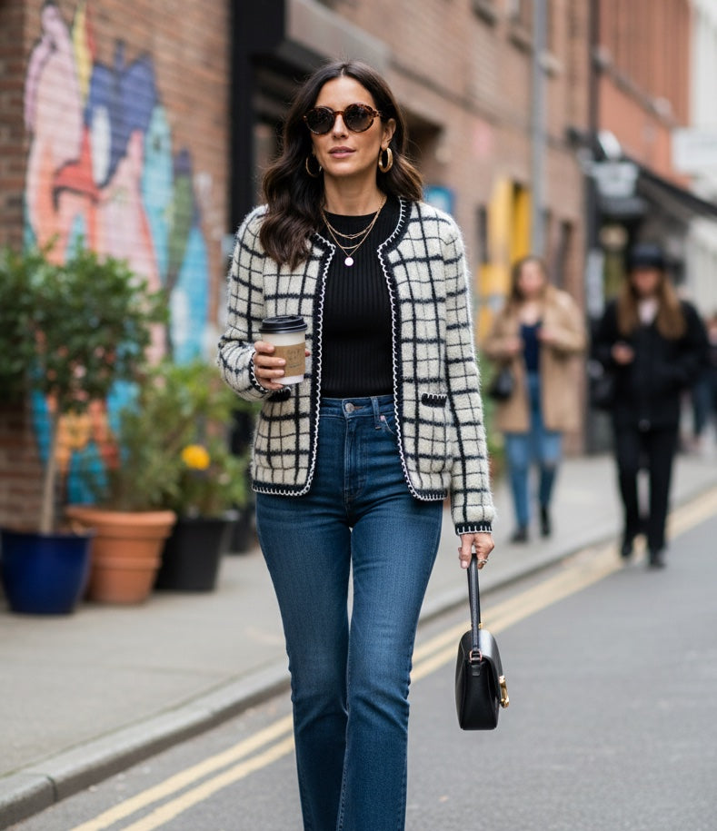 Veste Sarah à tricoter