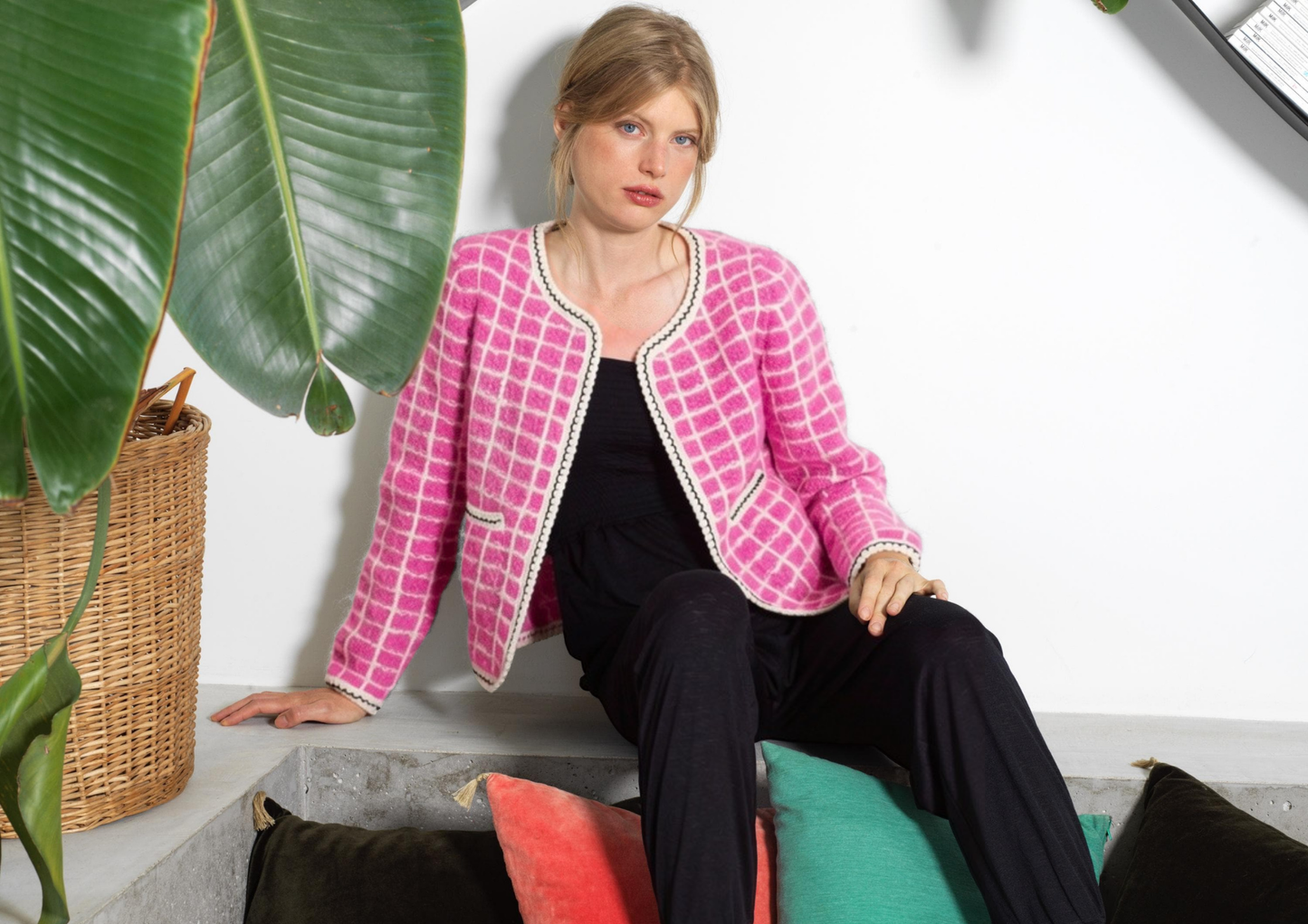 Veste Salomé à tricoter.