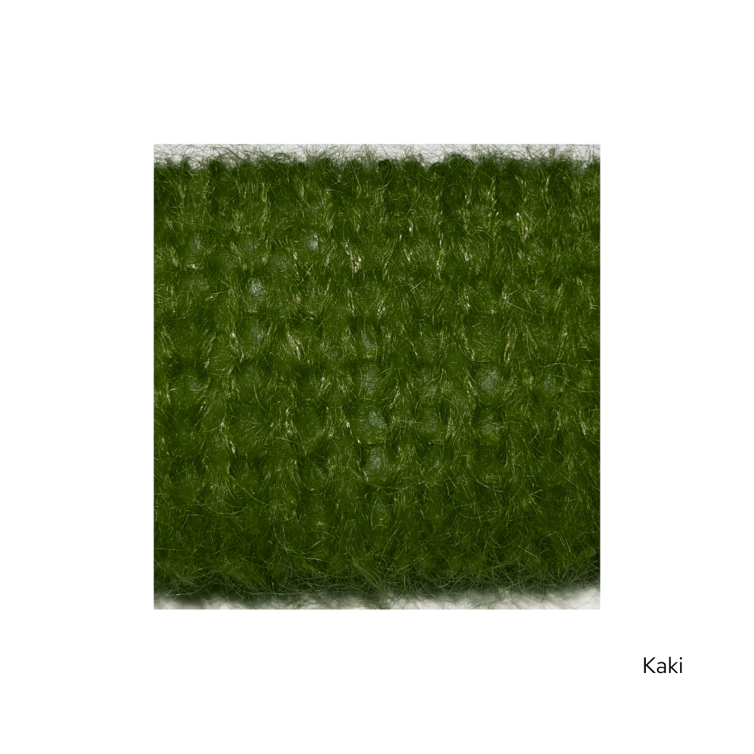 Pull Ambre uni à tricoter