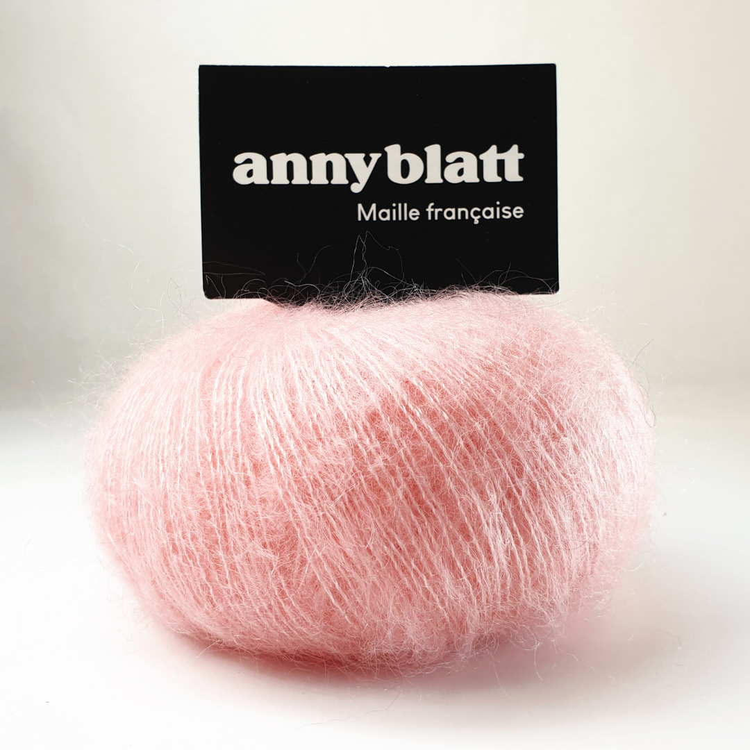 Pelote Honey moon - Super Kid Mohair et Soie.