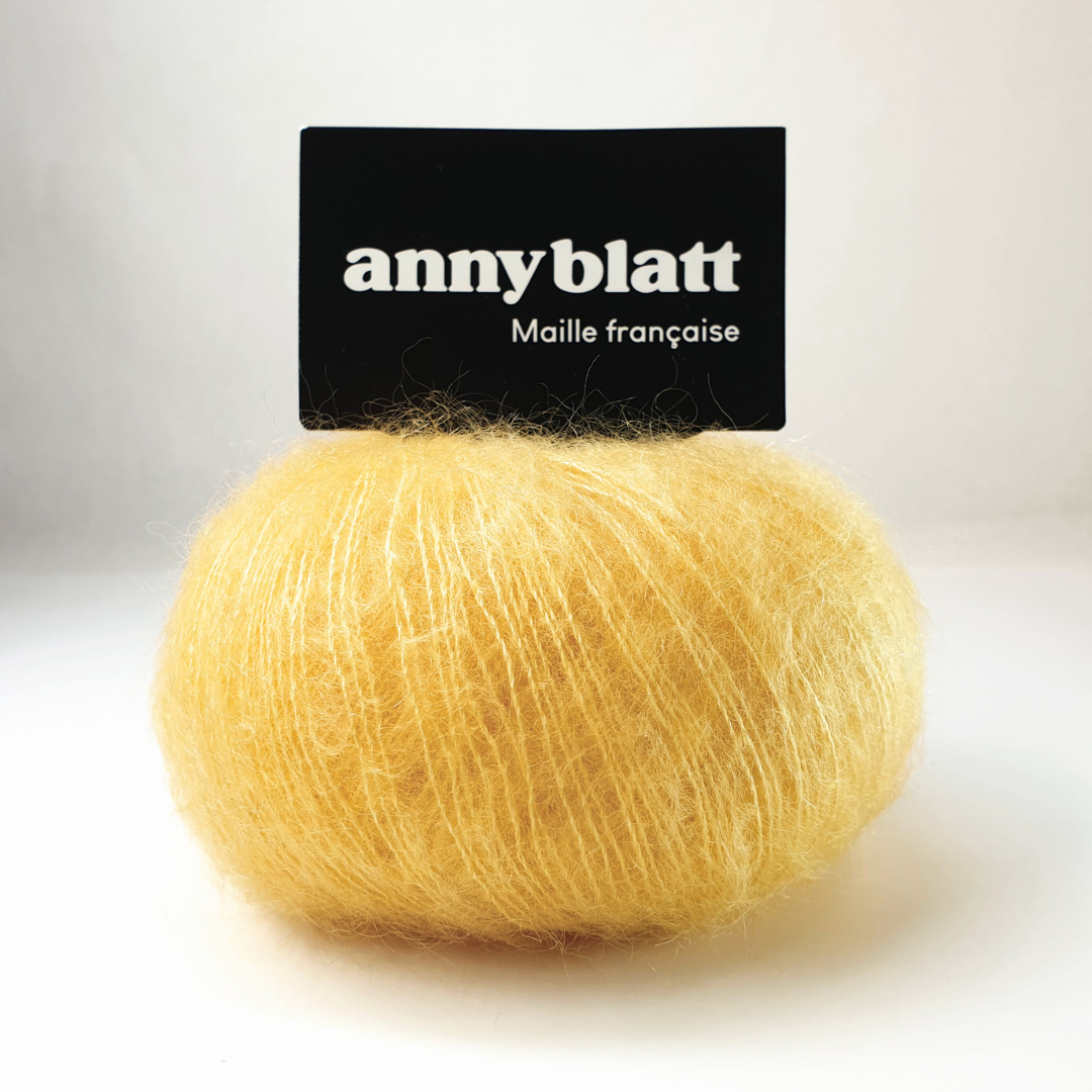 Pelote Honey moon - Super Kid Mohair et Soie.