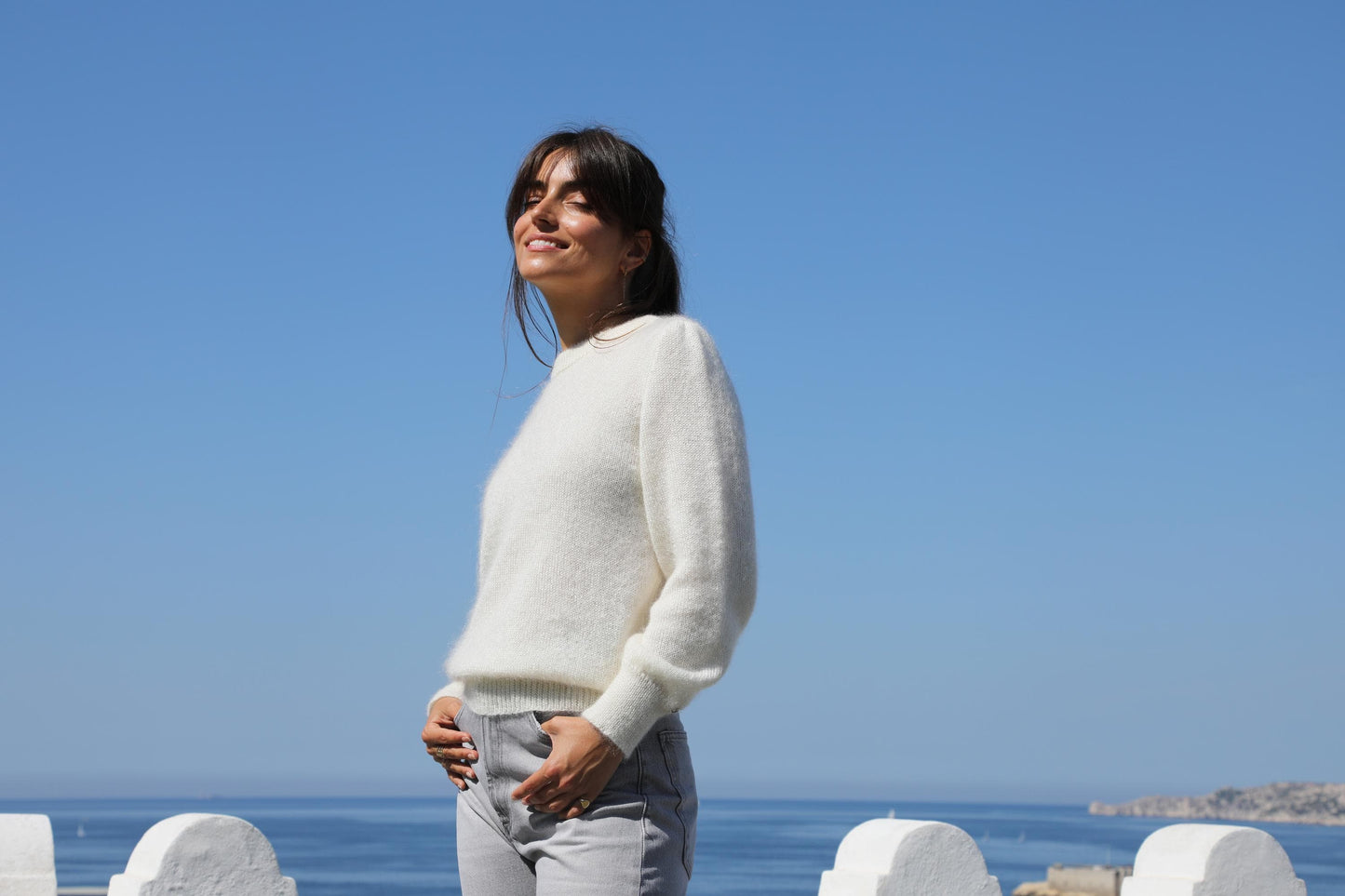 Pull Tina en Mohair - 19 coloris.