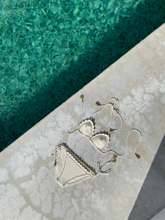 Bikini Tahiti au crochet.