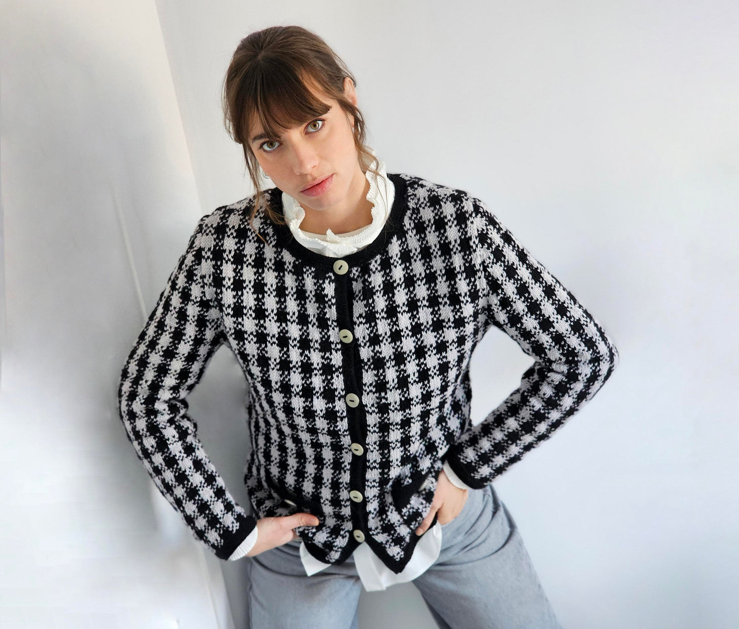 Veste Eliza à tricoter.