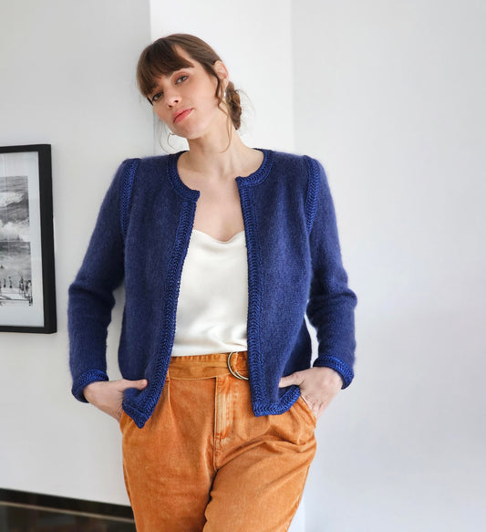 Veste Nita à tricoter.