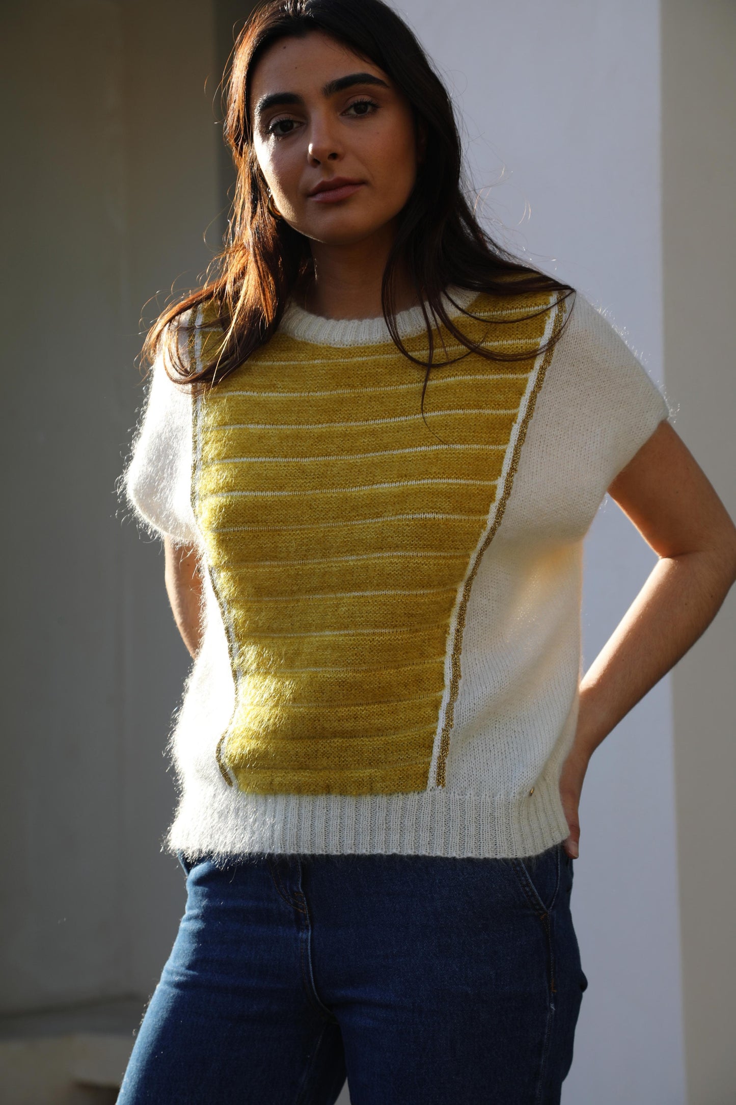 Pull Petra à tricoter.