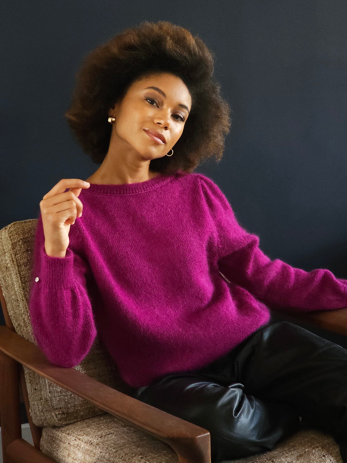 Gilet Anika 2-en-1 mohair - 19 coloris.