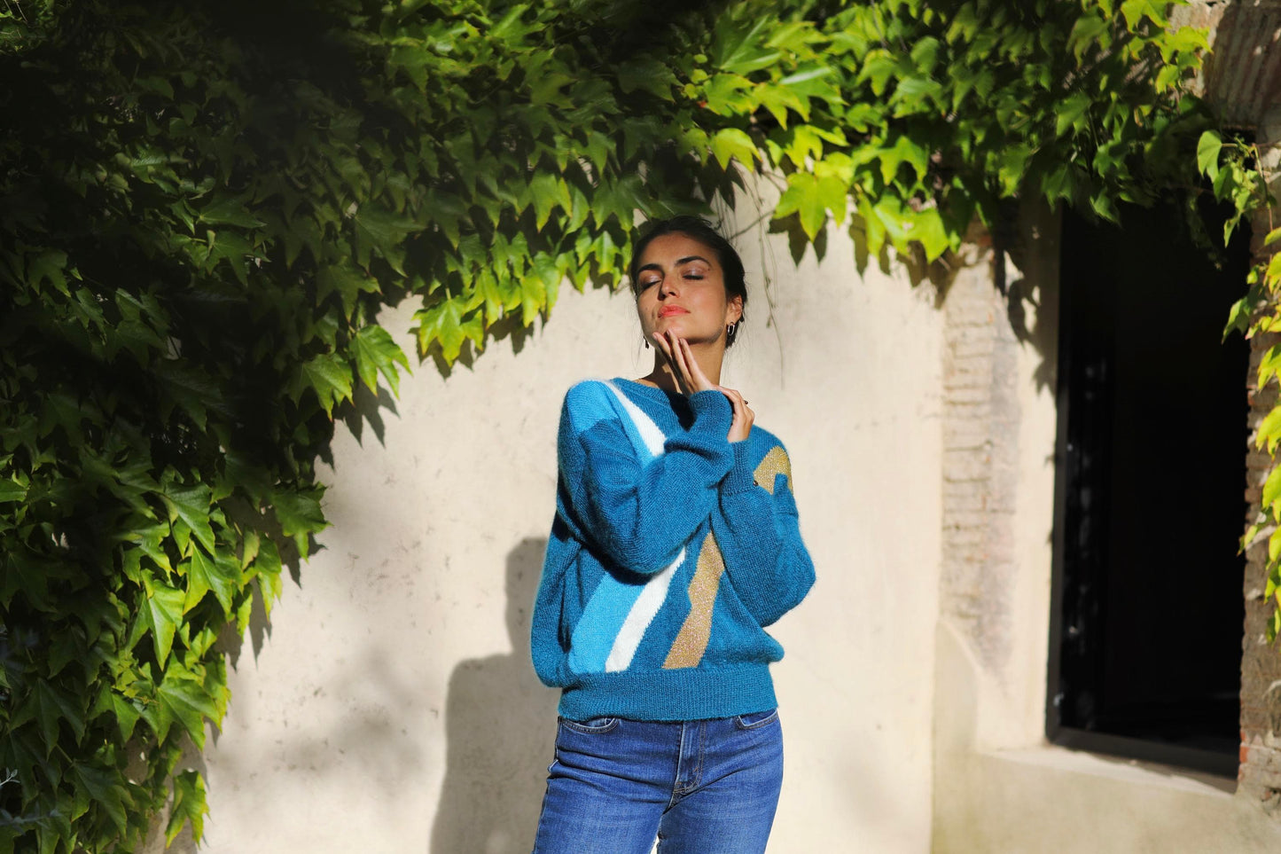 Pull Inès et or - 6 coloris.