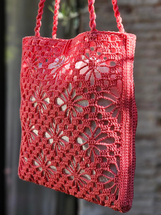 Charger l&#39;image dans la galerie, Sac au crochet Lindsay au crochet
