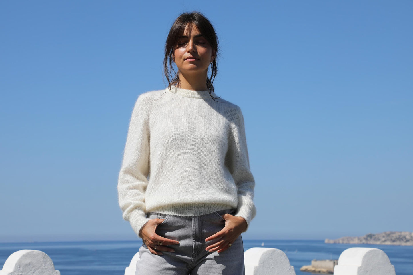 Pull Tina en Mohair - 19 coloris.