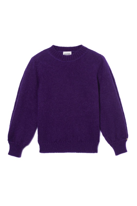 Pull Alix mohair et soie Mûre.