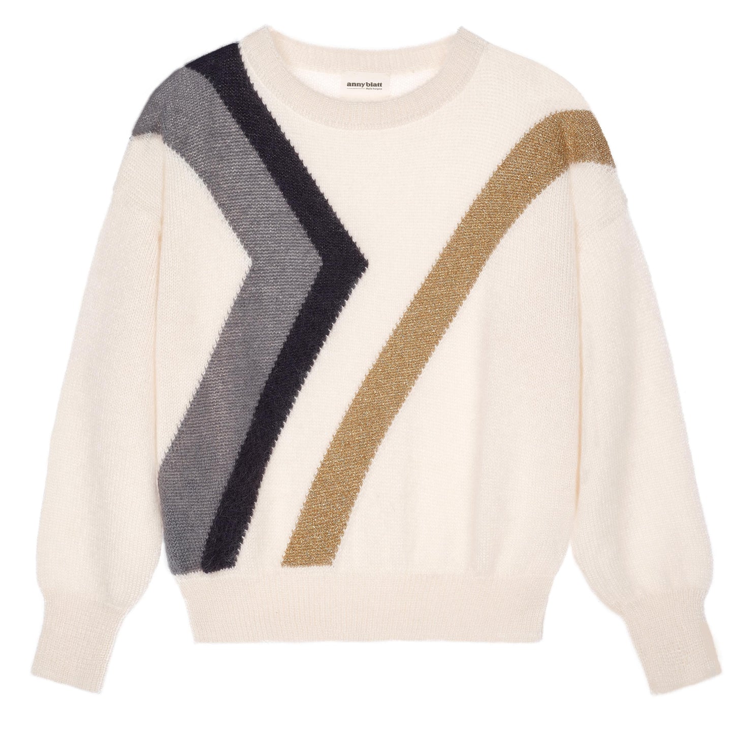 Pull Inès Naturel et Mouette prêt-à-porter.