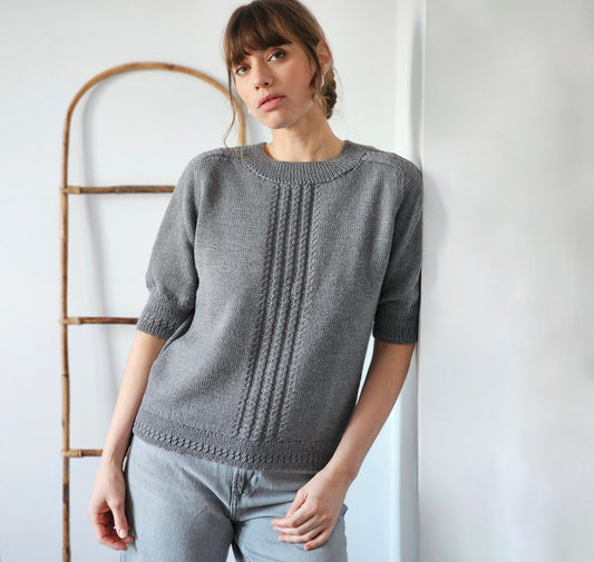 Pull Talia à tricoter.