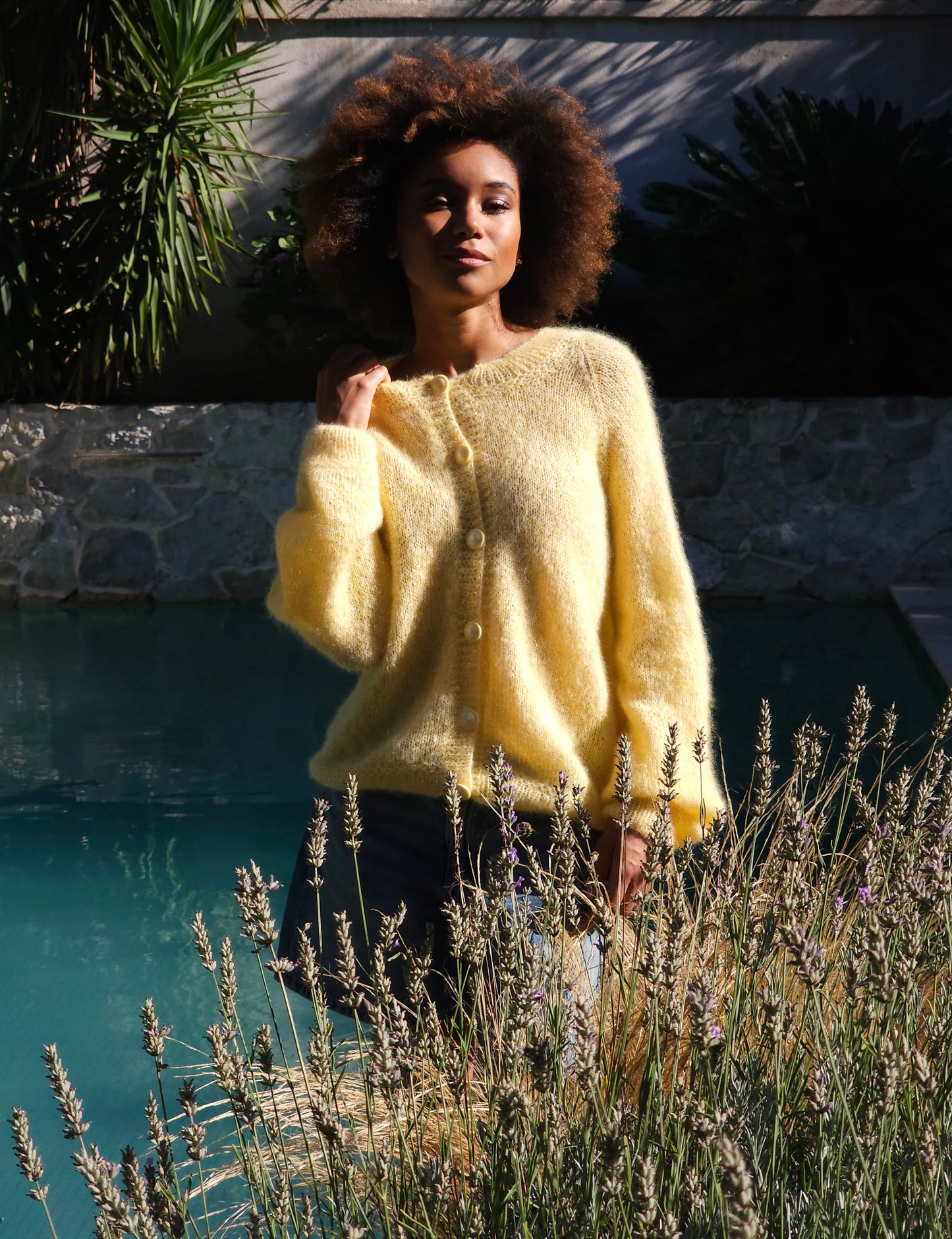 Cardigan Berenice à tricoter.