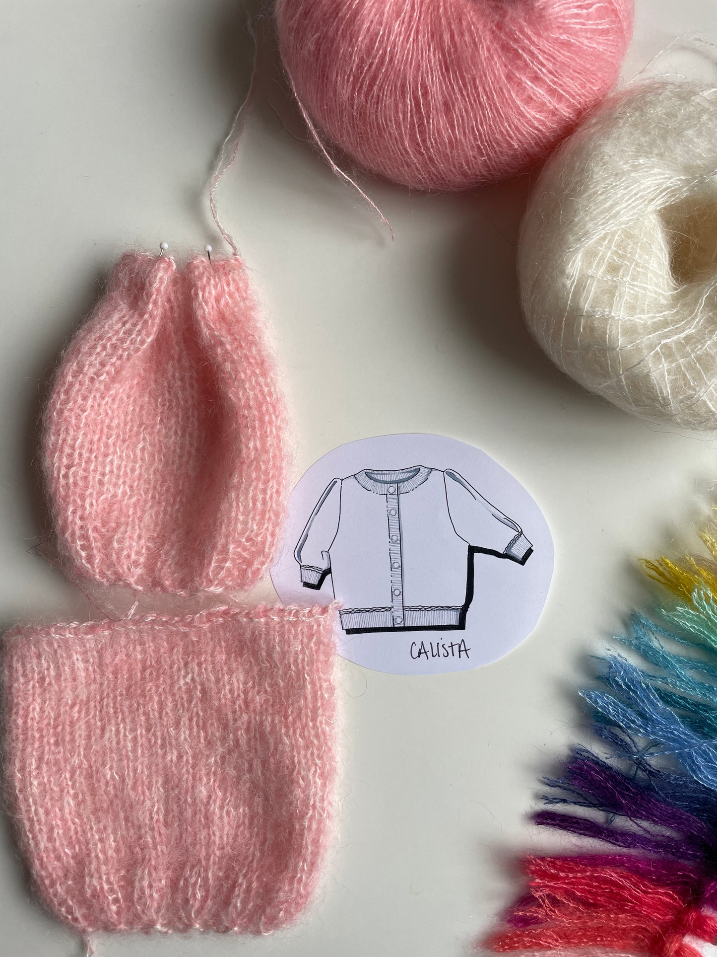 Cardigan Calista à tricoter.