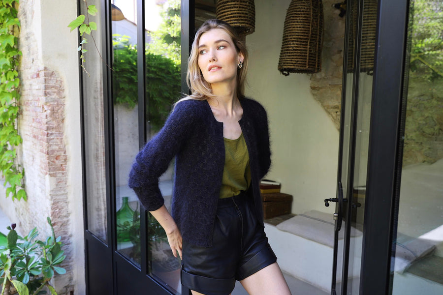 Charger l&#39;image dans la galerie, Veste Lilou à tricoter

