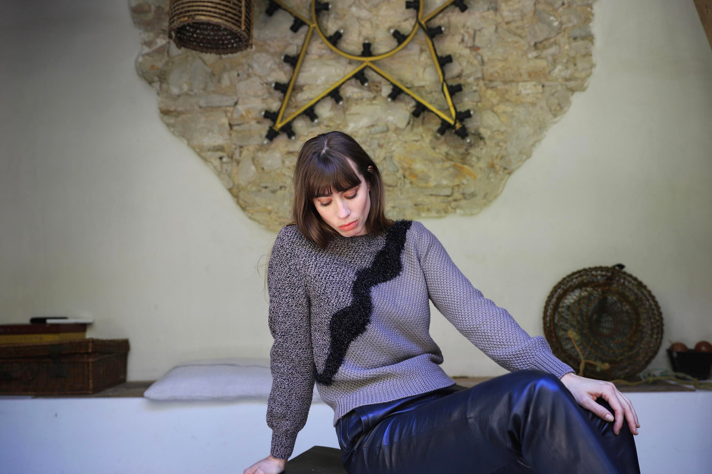 Pull Dorothée à tricoter.