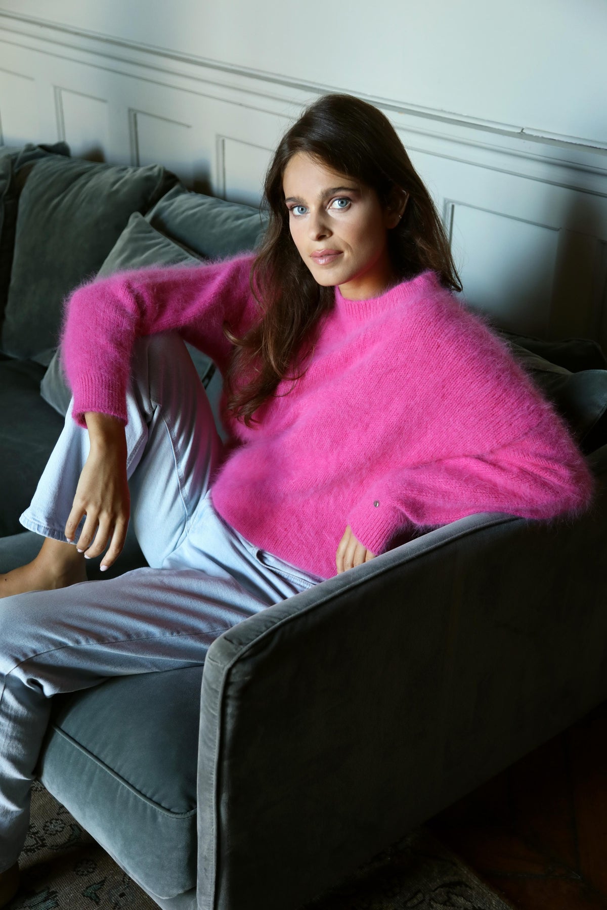 Pull Pipa en Angora Sorbet