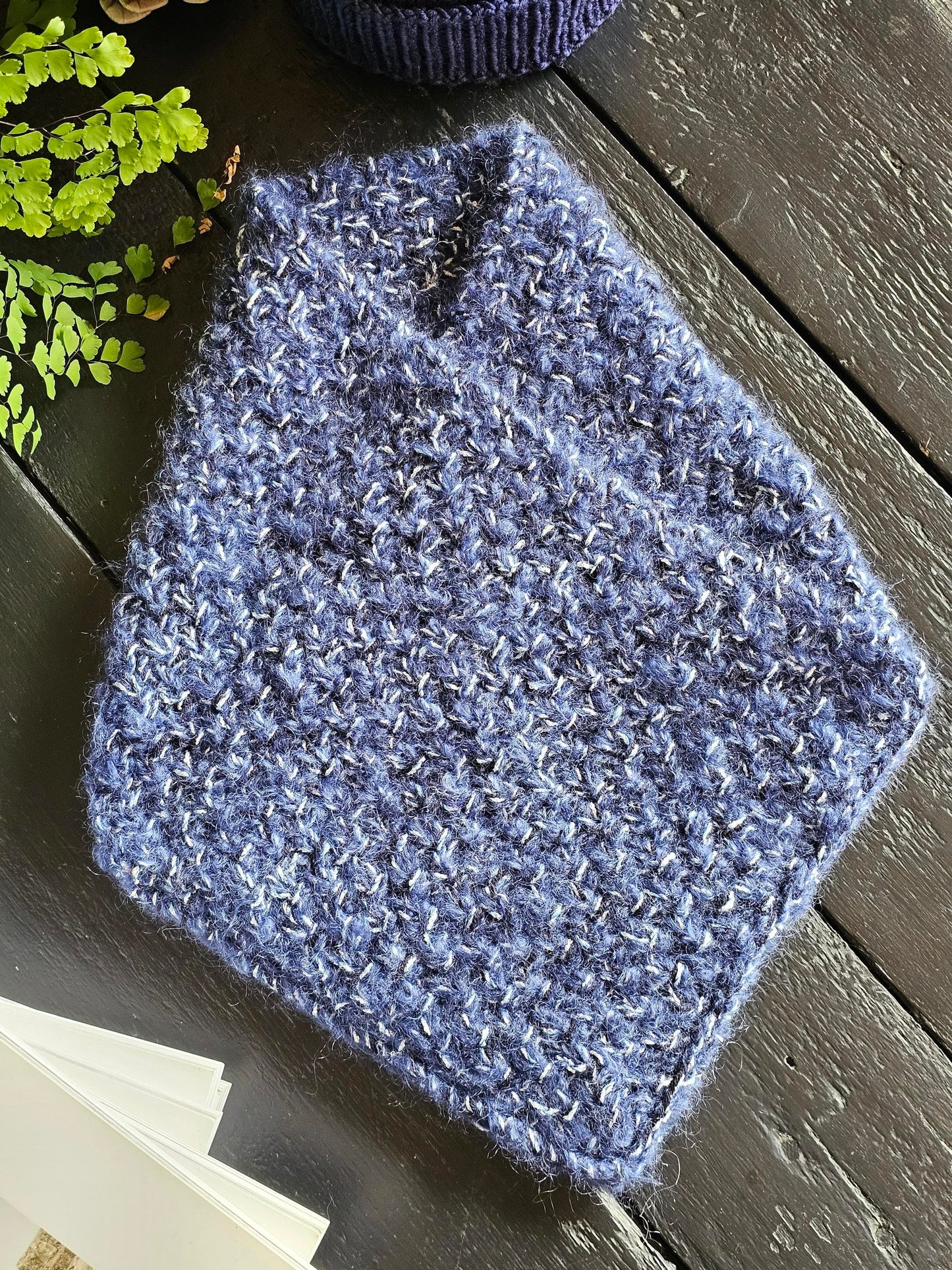 Col châle Missouri à tricoter.