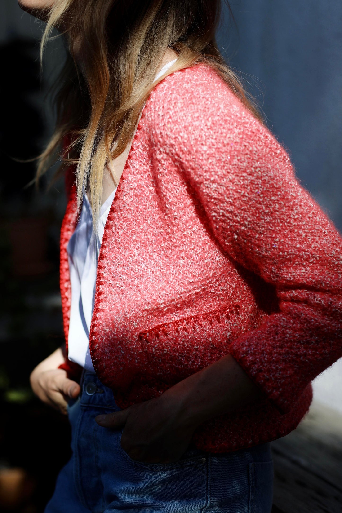 Veste Marianne à tricoter.