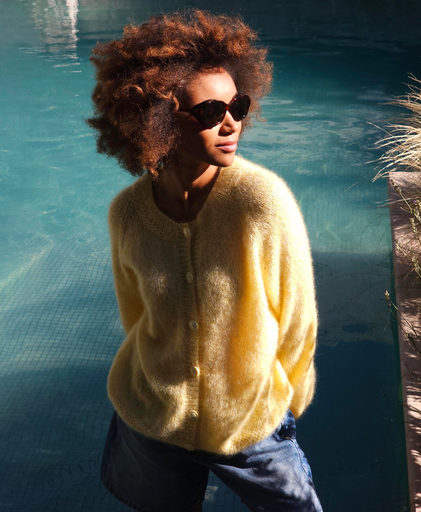 Cardigan Berenice à tricoter.