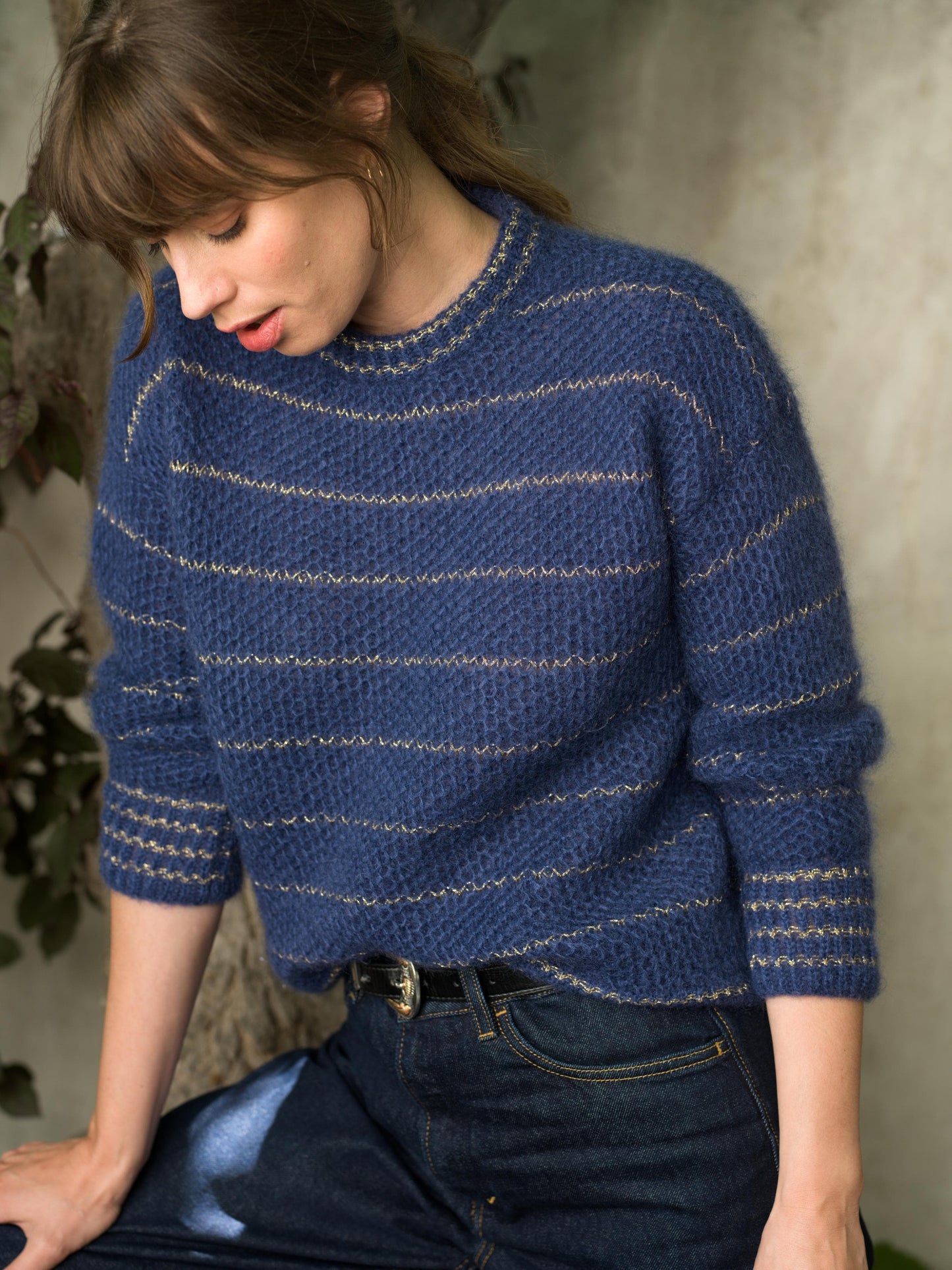 Pull Claire à tricoter.