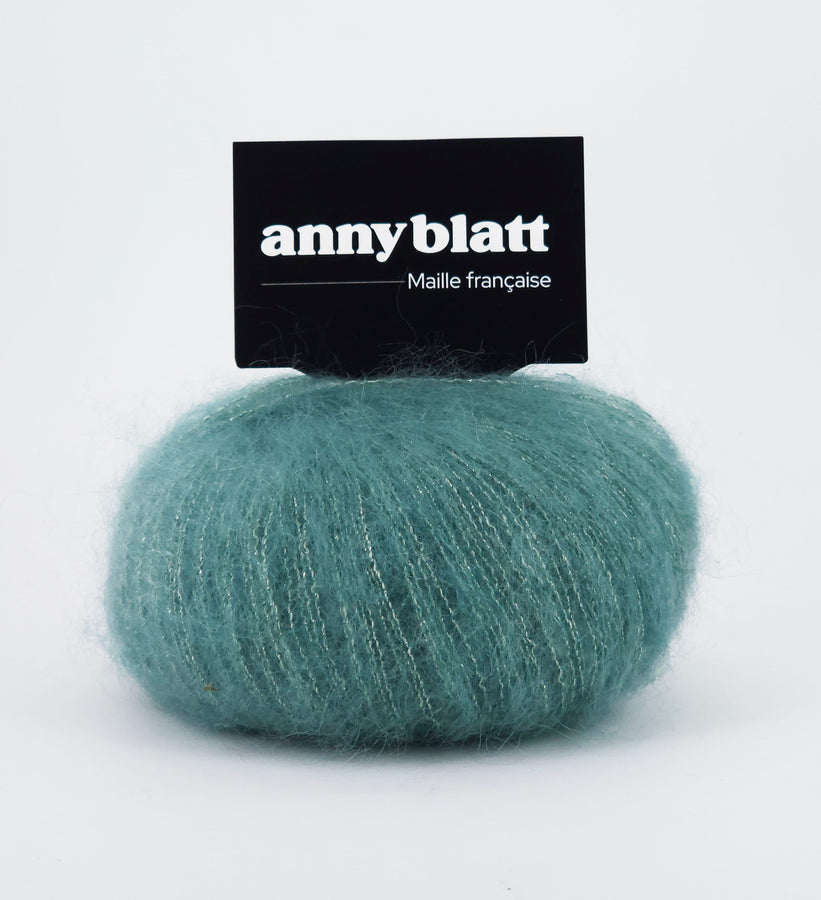 Charger l&#39;image dans la galerie, Pelote Mohair et laine sirius vert amande
