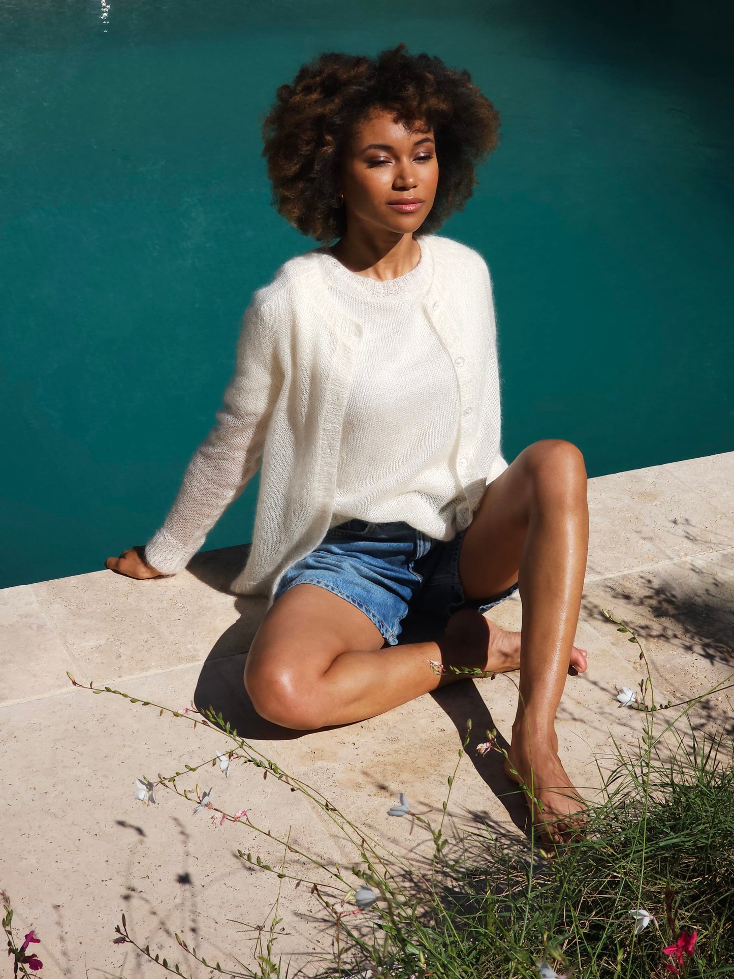 Cardigan Edith à tricoter.