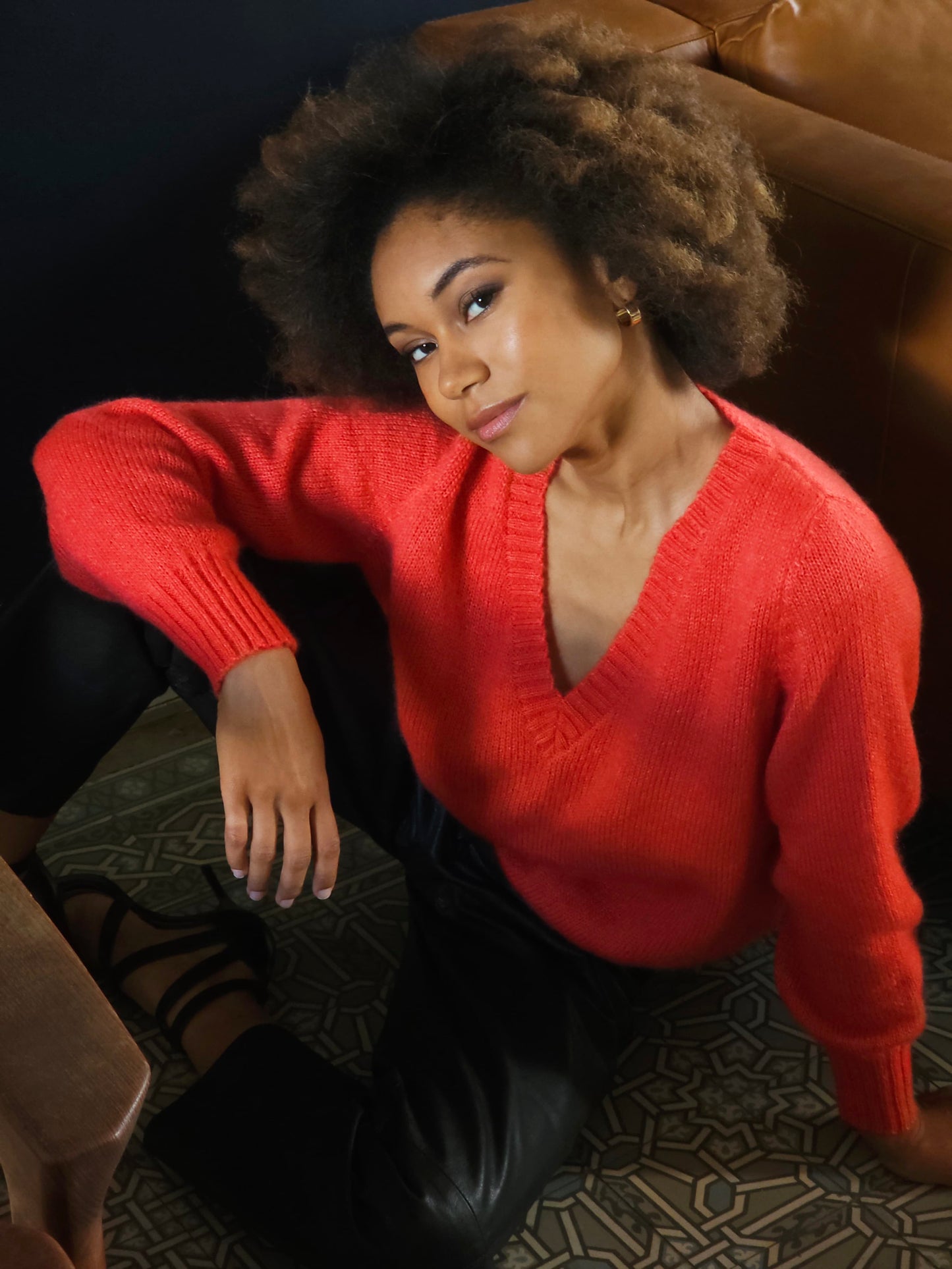 Pull Avy Mohair. 19 coloris.