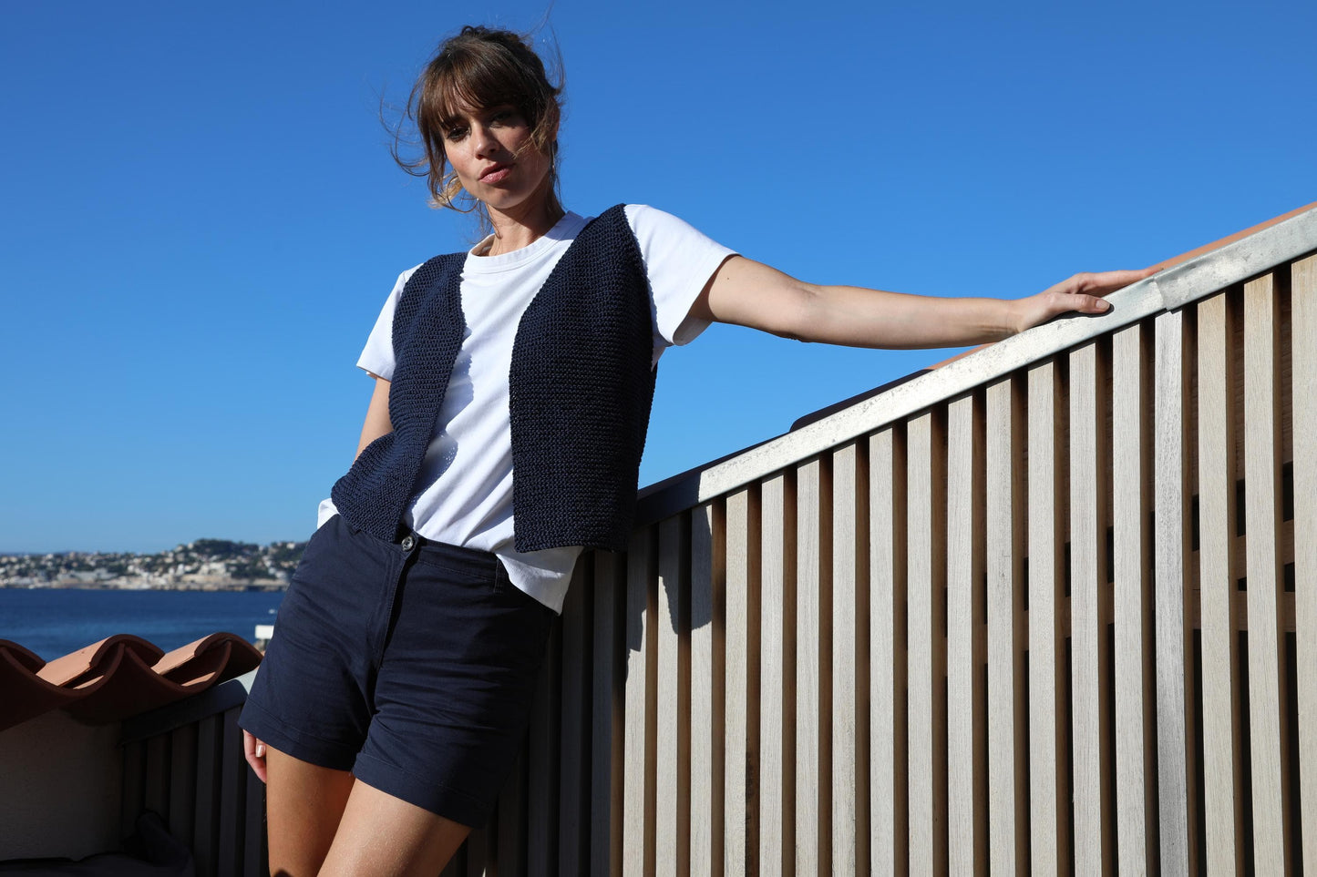 Gilet Berthe à tricoter.