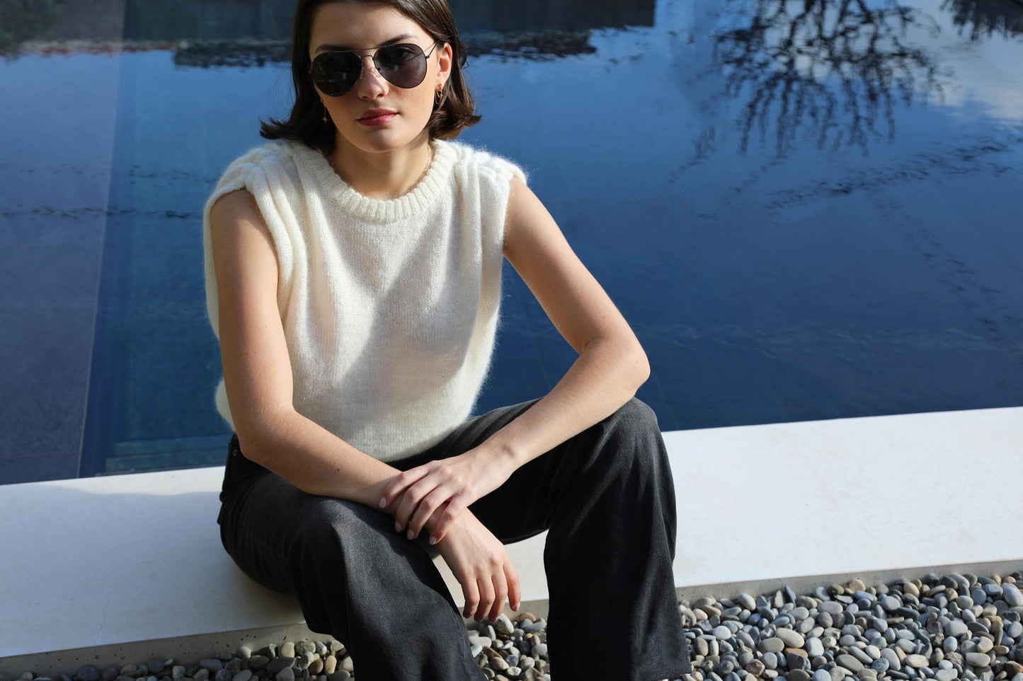 Pull Pearl en Mohair - 20 coloris.