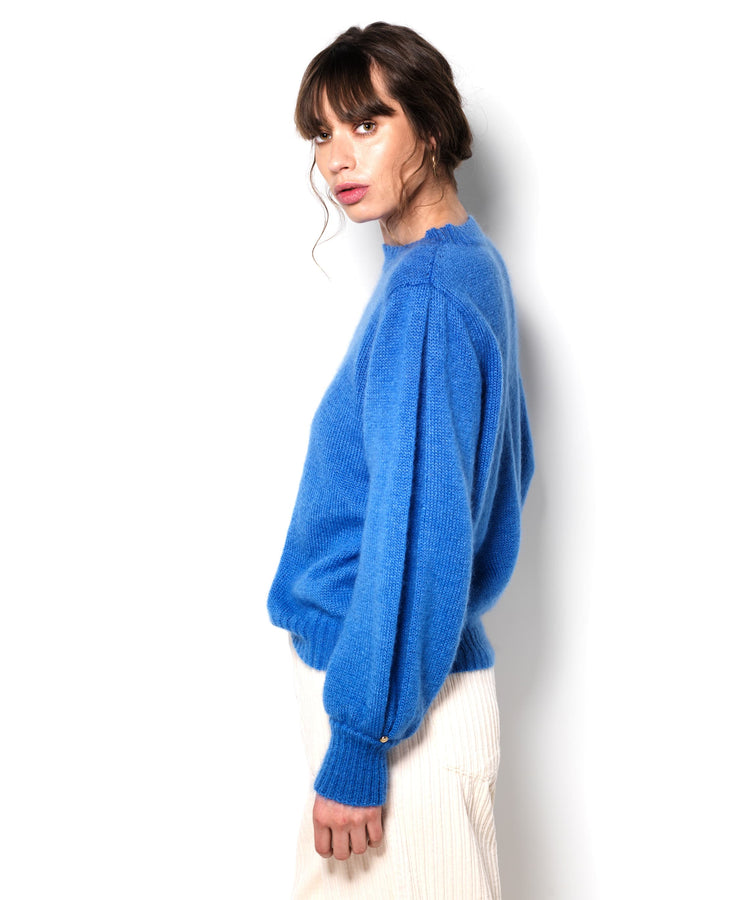 Charger l&#39;image dans la galerie, Pull super kid mohair et soie madone alix 1
