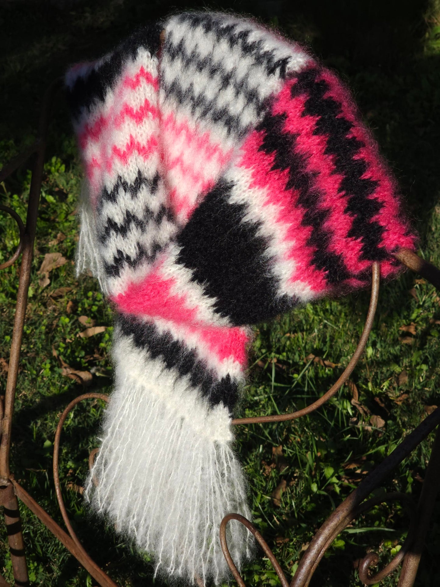 Echarpe Aspen à tricoter.