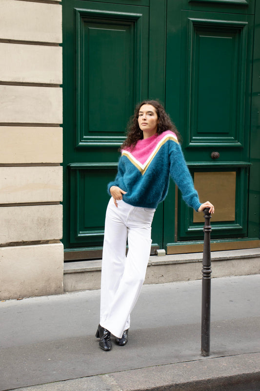 Pull Celeste Pacifique et Sorbet - En précommande.